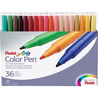Pentel Arts Color Pen 36 Set