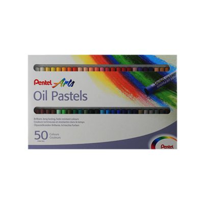 Pentel Arts Oil Pastels 50 Colour Set