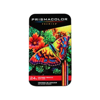 Prismacolor Premier Color Pencil Set 24 Tin