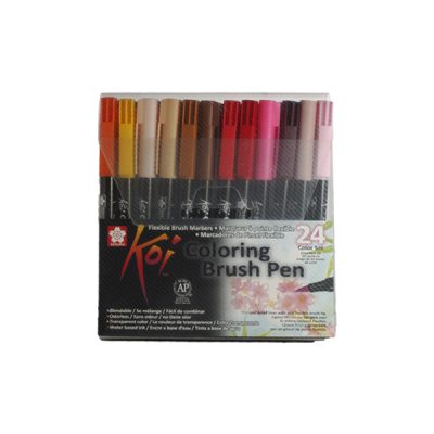 Sakura Koi Coloring Brush Pens 24 Set