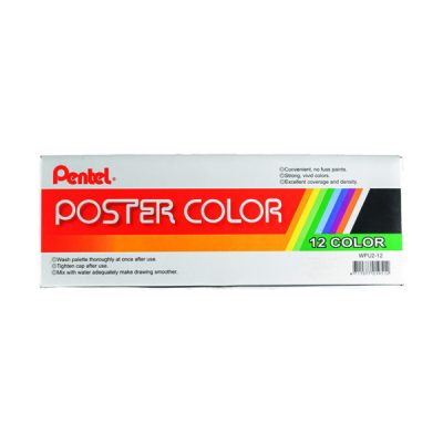Pentel Poster Colours 30ml – 12 Shades
