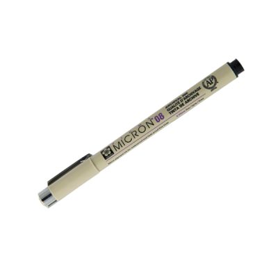 Sakura Pigma Micron Pen – Size 08 – 0.5mm – black